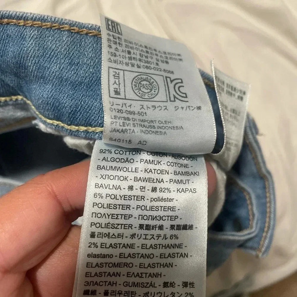 Levi’s 711 skinny jeans size 29 - Picture 7 of 7